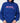 Eat Different Deluxe Organic Box Hoodie - Pink on Cobalt Blue