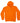 The Classics Hoodie - Embroidered Logo - Alarm Orange