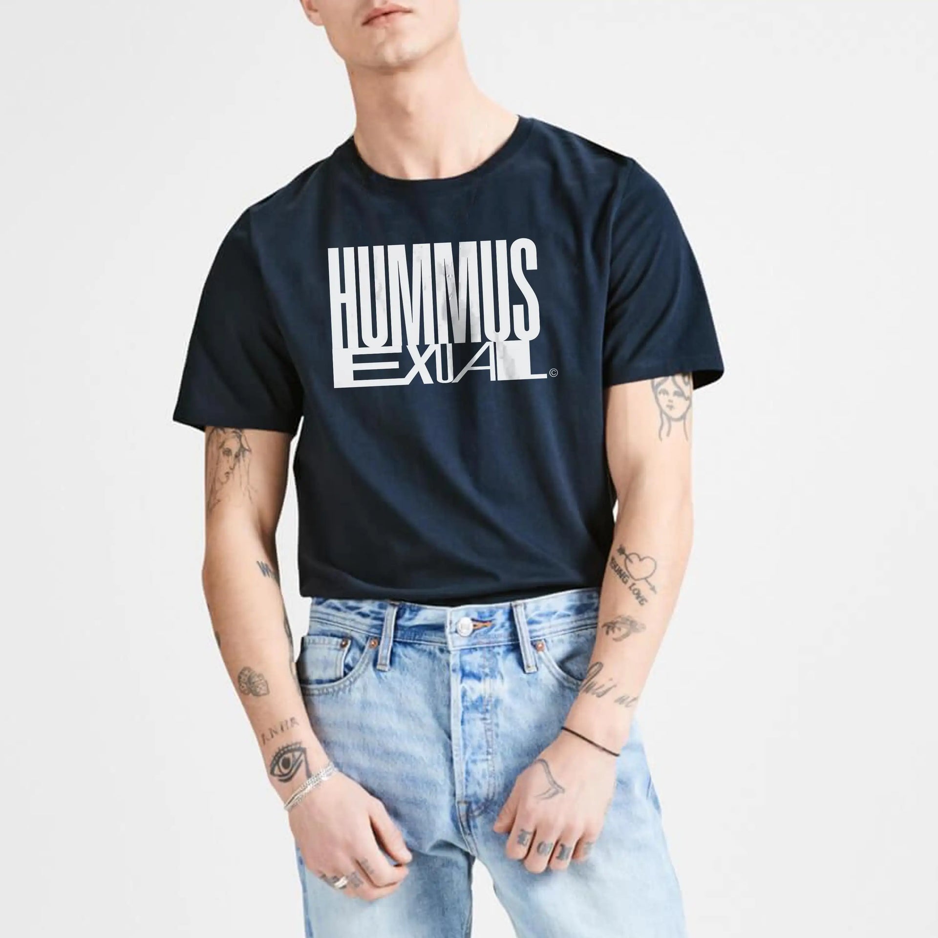 Hummusexual Tee - Black – Plant Faced Clothing