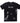 Molkerei ist beängstigender Graffiti-Collagen-Druck - schwarzes T-Shirt