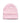 Plant Faced Beanie - Candy Pink
