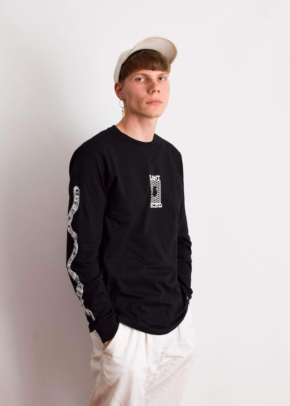 Make The Connection Long Sleeve - Black – Plant Faced Clothing